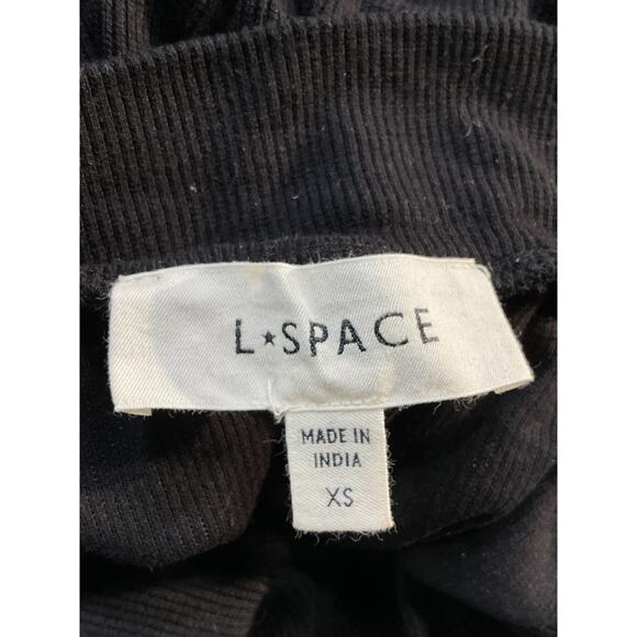 L*Space 'Chandler' Black Mock Neck Cut Out Dress Size XS - Picture 4 of 5